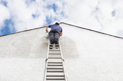 Peinture extérieure à Rochemaure — façades et ravalement